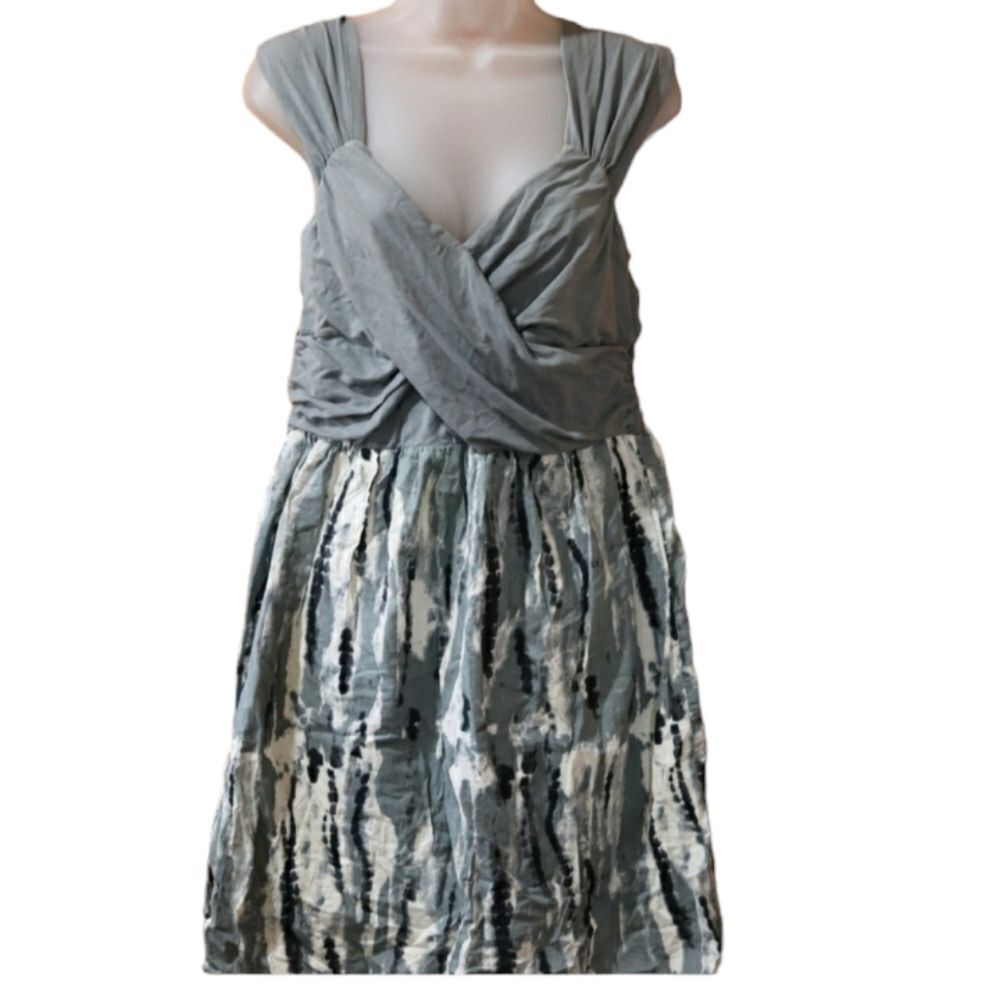 Converse One Star Gray Mini Skater Dress LG